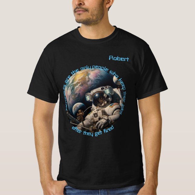 Camiseta Astronautas masculinos