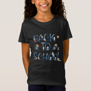 Camiseta Astronautas planean el espacio, de vuelta a la esc