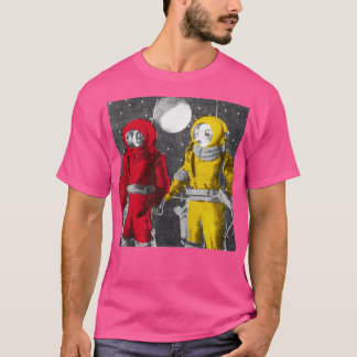 Camiseta Astronautas raros de Guay estéticos retro