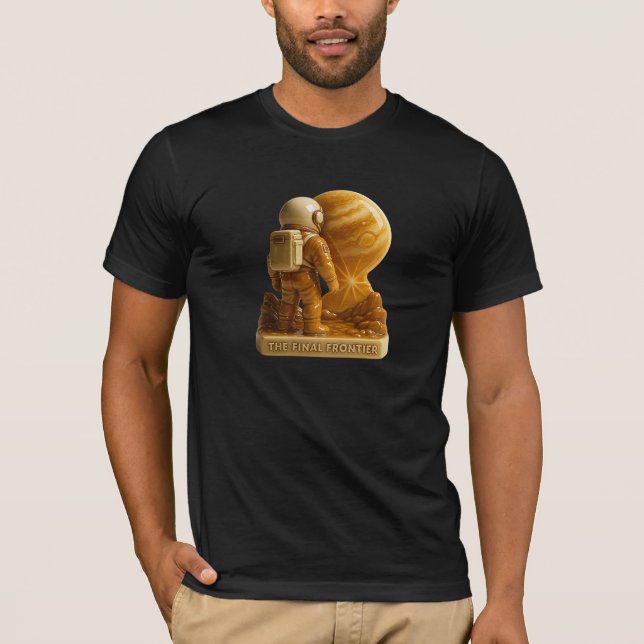 Camiseta Astronaute Planète Jupiter (Anverso)