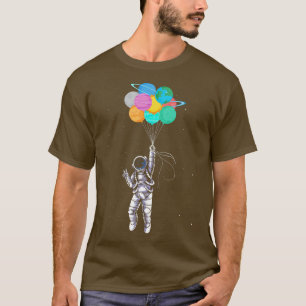Camiseta Astronauts Flying With Balons, Galay Mars Costume
