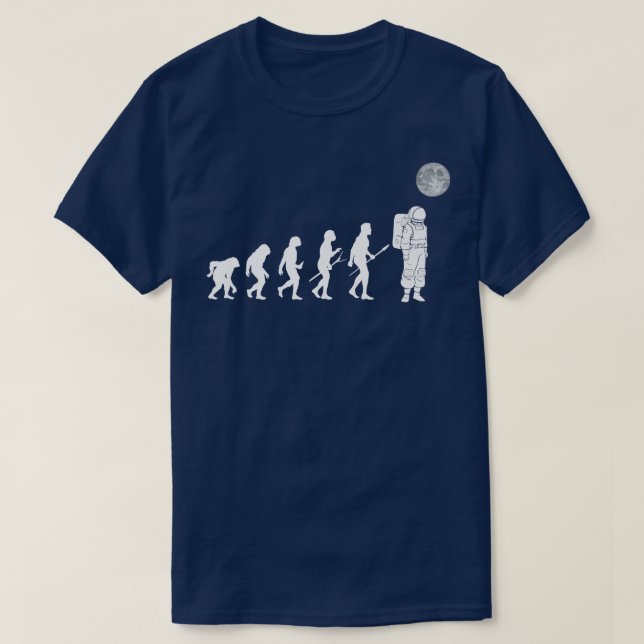 Camiseta Astronauts Human Activity Evolution Walking in Spa (Diseño del anverso)