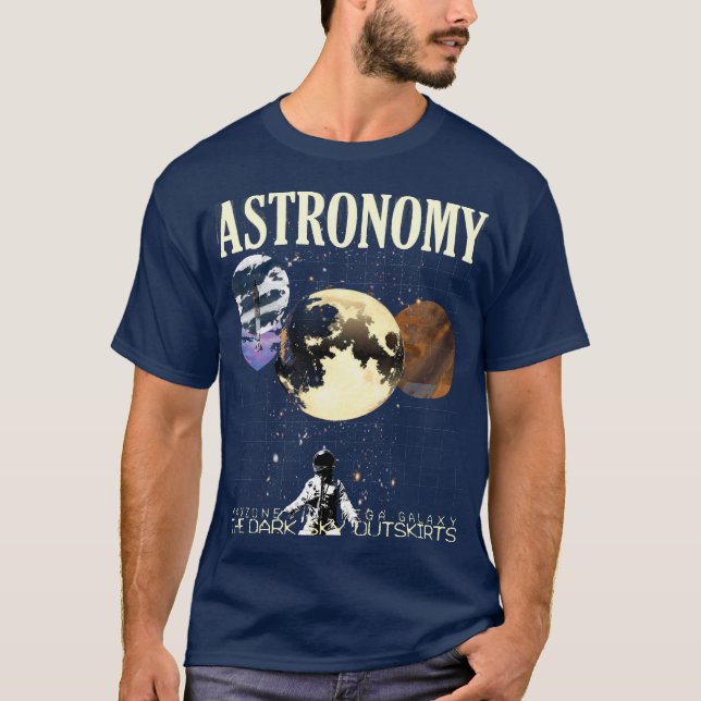 Camiseta Astronomía (Anverso)