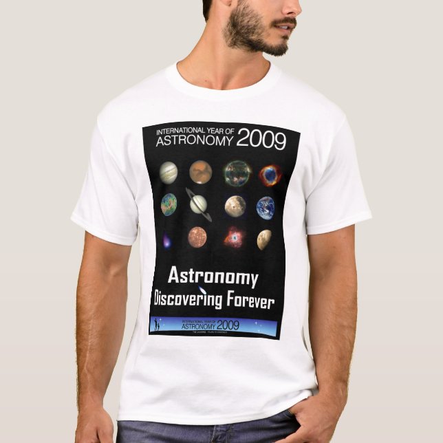 Camiseta Astronomía 2009 (Anverso)