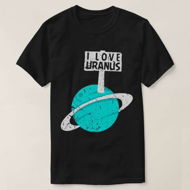 Camiseta Astronomía Amante Yo Amo Uranus Funny Gag Planet R (Diseño del anverso)