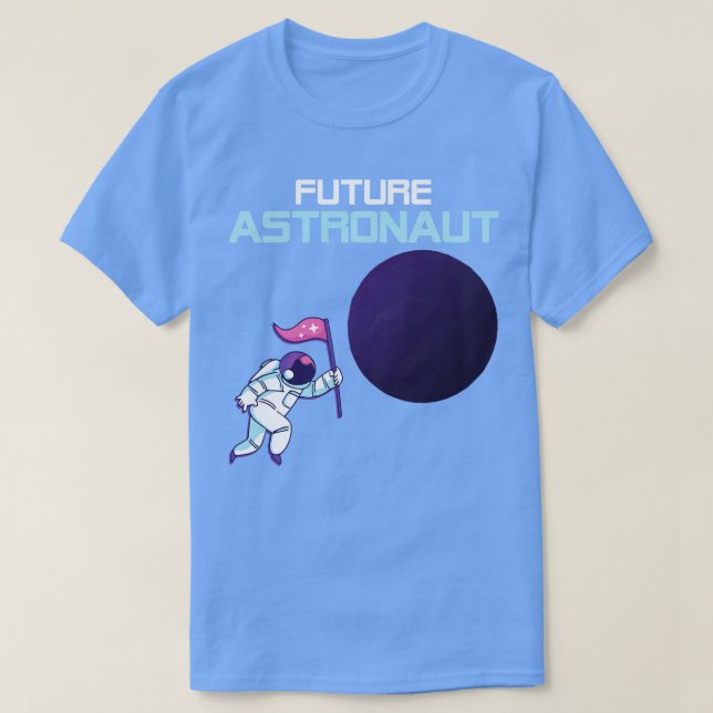 Camiseta Astronomía Astrón futuro de la ciencia galaxia (Diseño del anverso)