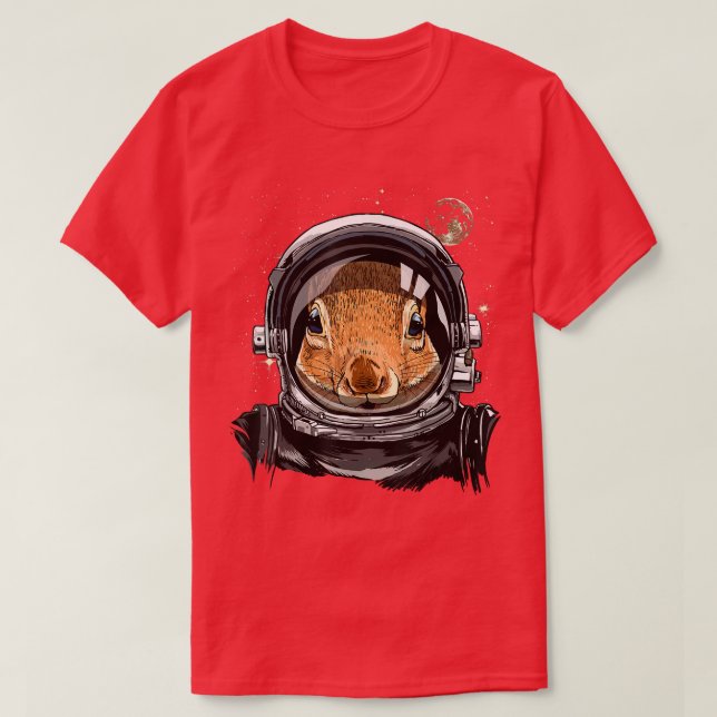 Camiseta Astronomía astronauta de la astronauta de la ardil (Diseño del anverso)