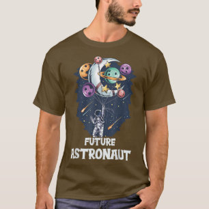 Camiseta Astronomía astronauta futura 