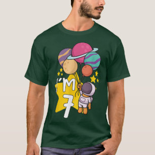 Camiseta Astronomía astronauta Sistema solar Niños del espa