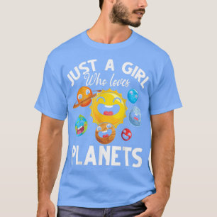 Camiseta Astronomía Chicas ciencia astrónomo corte del espa