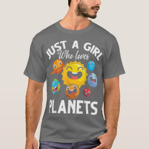 Camiseta Astronomía Chicas ciencia astrónomo corte del espa