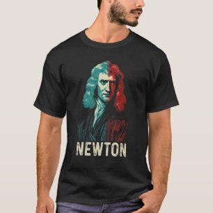 Camiseta Astronomía científica física Isaac Newton 2