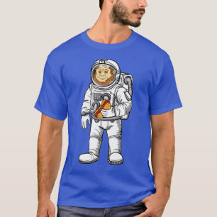 Camiseta Astronomía de Astronauta Cute Hotdog Amadores