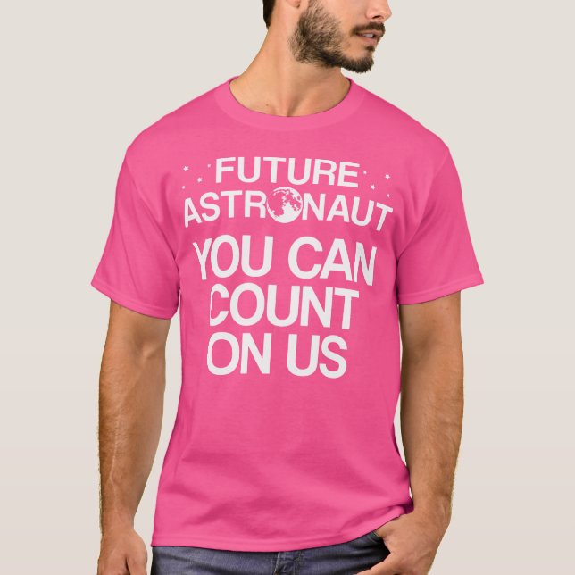 Camiseta Astronomía de astronautas futuros (Anverso)