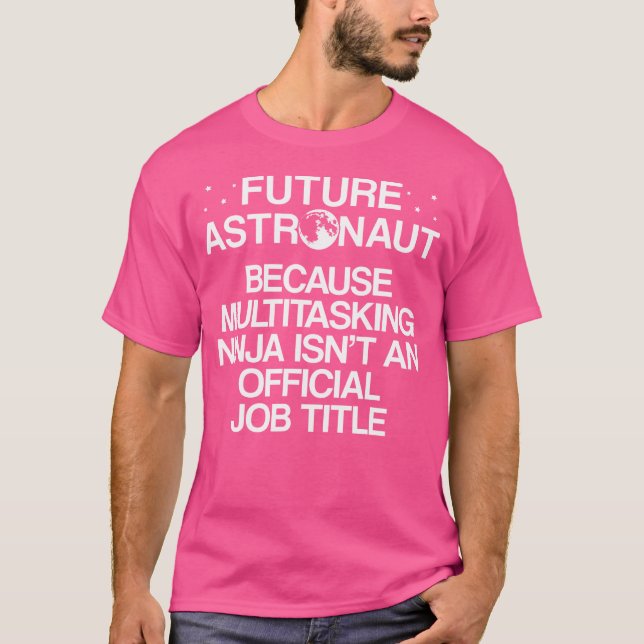 Camiseta Astronomía de astronautas futuros (Anverso)