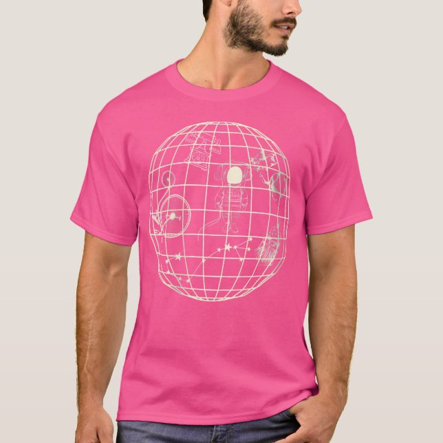 Camiseta Astronomía de científico astrónomo femenino (Anverso)