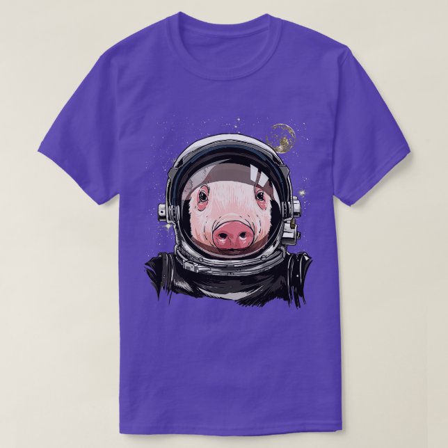 Camiseta Astronomía de exploración espacial del astronauta  (Diseño del anverso)