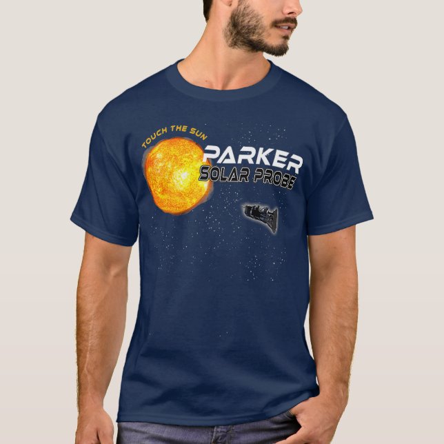 Camiseta Astronomía de la ciencia espacial Parker Solar Pro (Anverso)