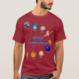 Camiseta Astronomía de la física espacial astrofísica fu
