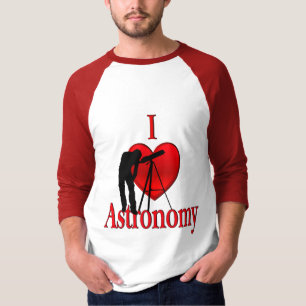 Camiseta Astronomía del corazón