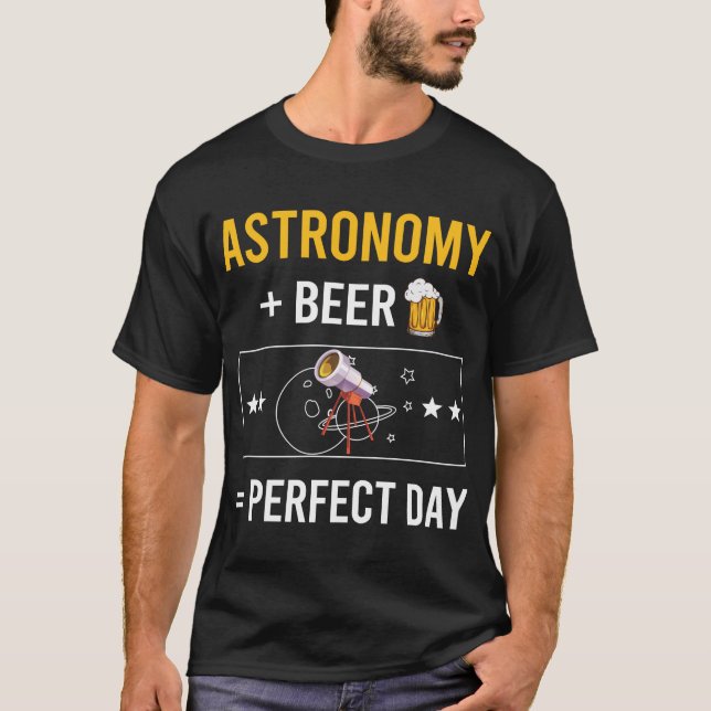 Camiseta Astronomía del Día de la Cerveza (Anverso)
