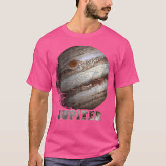Camiseta Astronomía del sistema solar del planeta Júpiter