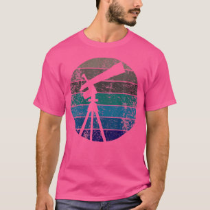 Camiseta Astronomía del telescopio