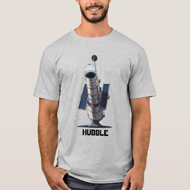 Camiseta Astronomía del telescopio Hubble (Anverso)