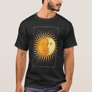 Camiseta Astronomía del Universo de la Luna de Sol Boho Ast