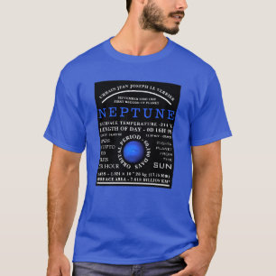 Camiseta Astronomía detallada de Planet Neptune