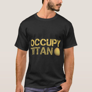 Camiseta Astronomía Enamorado Ocupar el Titán Saturno Sisos