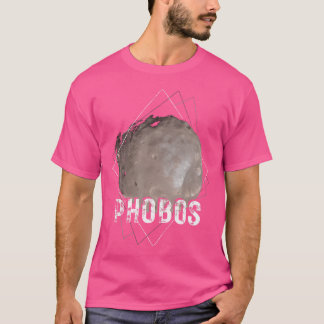 Camiseta Astronomía espacial del Sistema Solar Fobos Mars M