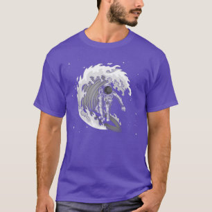 Camiseta Astronomía espacial en Surfboard de Astronauta Sur
