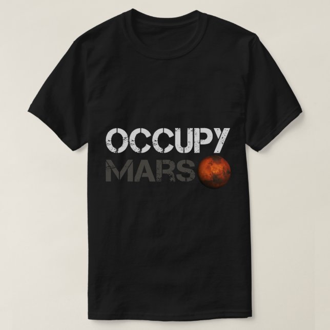Camiseta Astronomía Espacio Astronómico de las camisas Occu (Diseño del anverso)
