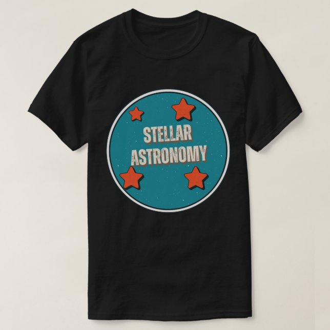 Camiseta Astronomía estelar (Diseño del anverso)