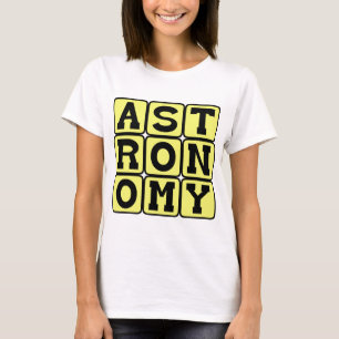 Camiseta Astronomía, Estudio del Espacio Exterior