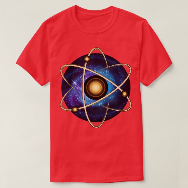 Camiseta Astronomía Física cuántica Física (Diseño del anverso)