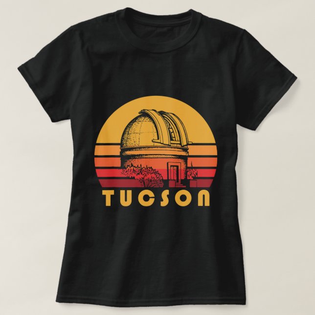 Camiseta Astronomía Lover Retro Tucson Telescope Shirt Vint (Diseño del anverso)