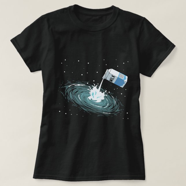 Camiseta Astronomía Lover Vía Láctea Graciosa Astrono espac (Diseño del anverso)