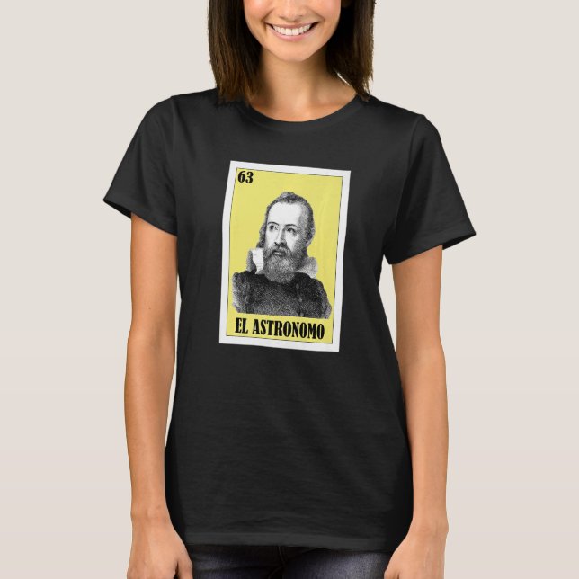 Camiseta Astronomía mexicana El Astronomo 1 (Anverso)