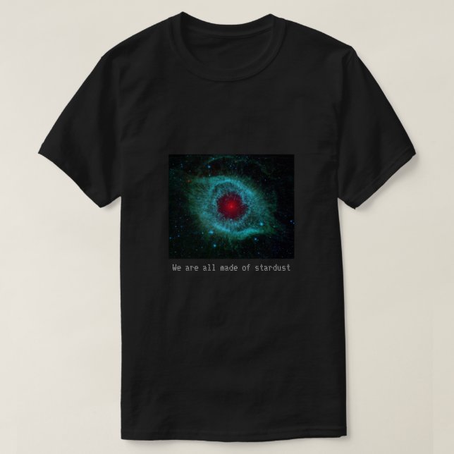 Camiseta Astronomía nebulosa Cita espacial científica (Diseño del anverso)