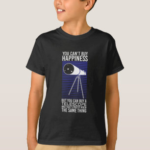 Camiseta Astronomía - No se puede comprar la felicidad