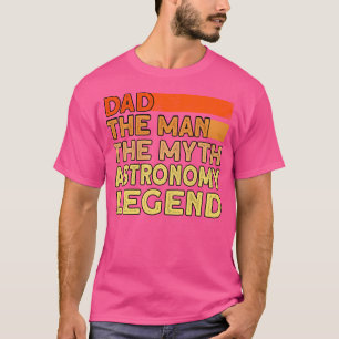 Camiseta Astronomía Papá - Astrología de la Galaxia Espacia