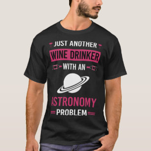 Camiseta Astronomía para bebedores de vino