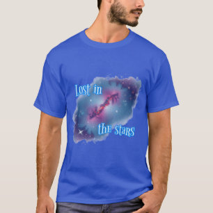 Camiseta Astronomía : Perdida en las estrellas.