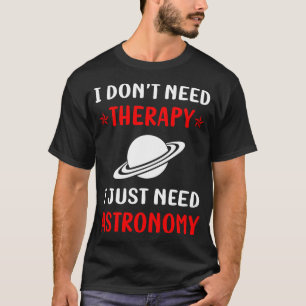 Camiseta Astronomía Sin Terapia