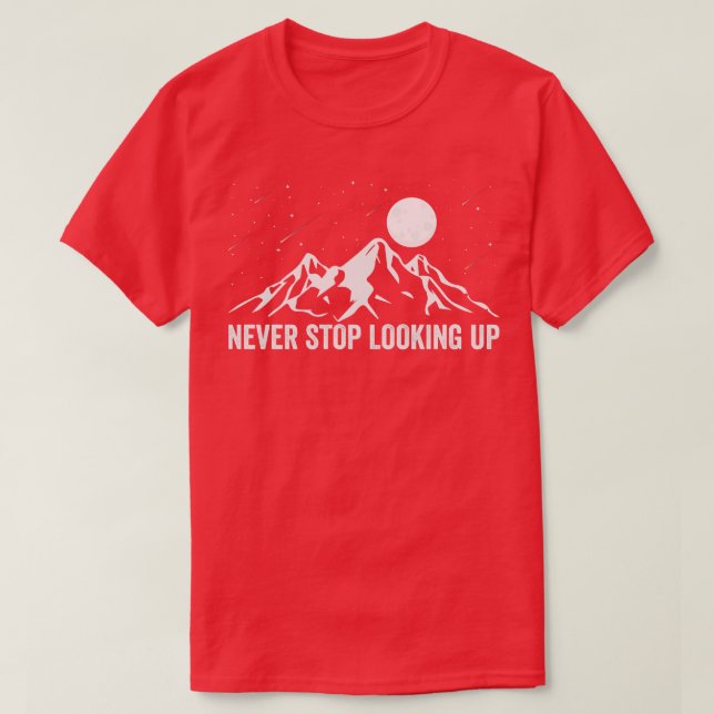 Camiseta Astronomía Starry Sky Cosmos (Diseño del anverso)