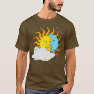 Camiseta Astronomía Sun Cuerpos Celestes Moon Lover Astrolo