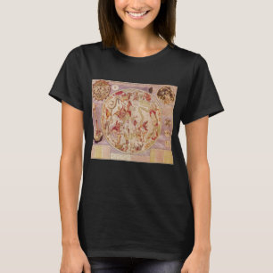 Camiseta Astronomía Vintage, Mapa Celeste de Carel Allard