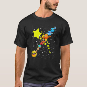 Camiseta Astronómico Espacio Ultraterrestre Ciencia de la A